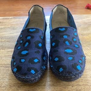 Cole Haan Cloudfeel Stirchlite Espadrille Loafers | Marine Blue | Size 7.5